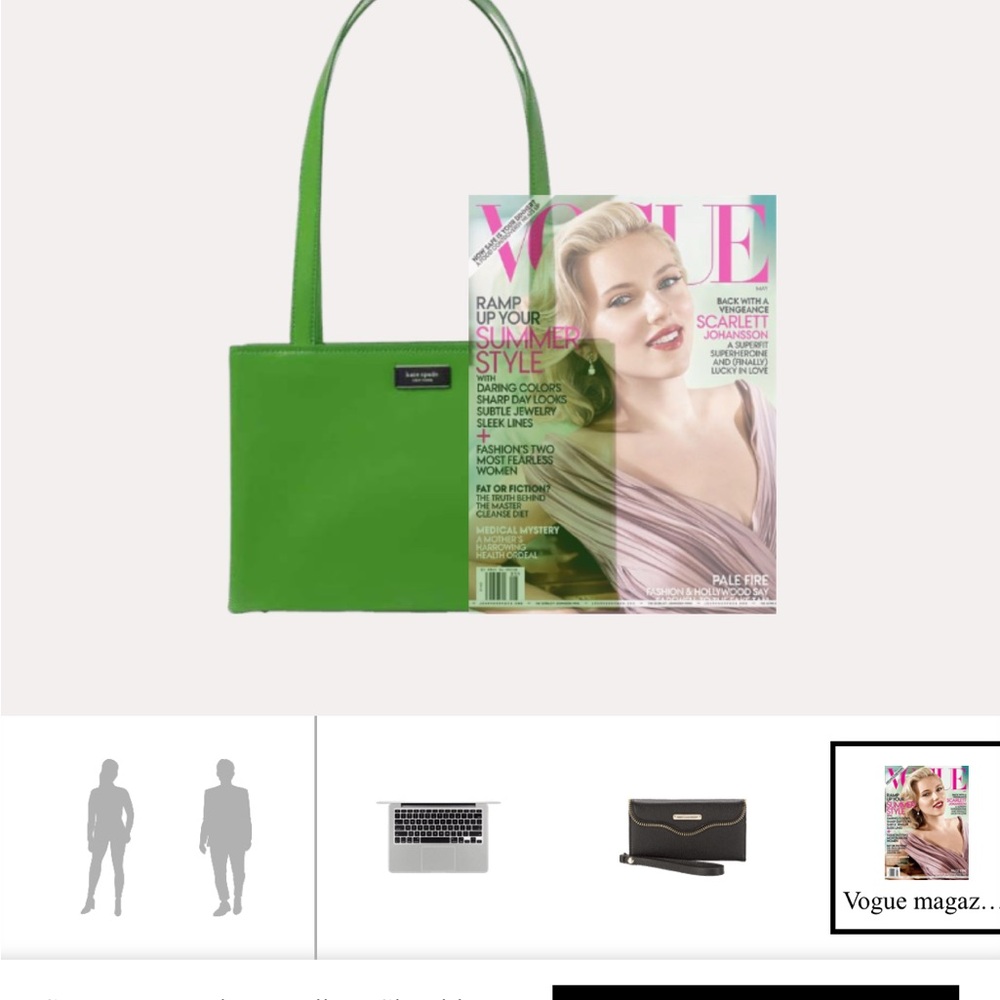 The Sam Icon Bag in Medium- KS green (300) Style K9775 Spazzolato leather - Picture 9 of 13